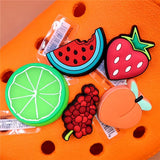 Various Fruit Designer Shoe Charms 5pcs/lot Croc Buckle Accessories Luxury Clog Jewelry Decorations Gift Preferred