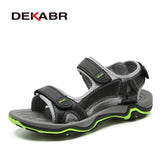 High Quality Summer Men Sandals Real Leather NonSplit Soft Comfortable Men Shoes New Fashion Men Casual Shoes Size
