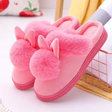 Slippers Women Furry Warm Female Slipper Indoor Home Shoes Casual Ladies Soft Comfort Shoes Woman Furry Rabbit Ears