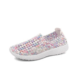 new weave shoes shoes easy to wear temperament shoes light comfortable casual
