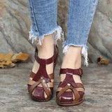 Shoes Woman Sandals Casual Women's Sandalias Retro Women Sandals Female Gladiator Beach Ladies Wedges Shoes Plus