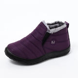 Waterproof Women Winter Shoes Plus Size 45 Couple Snow Boots Women Shoes Antiskid Bottom Keep Warm Mother Casual