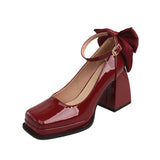 Breakj Head Mary Jane 2024 Spring Autumn New Fashion High Heel Princess Barbie Shoes Waterproof Platform High Heels