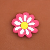 Single Sale Clover Shoe Charms Shoe Flowers Accessories Cute Coconut tree Garden Shoe Decoration for croc jibz Kid's