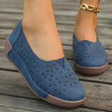 Breakj And Summer 2024 New Leather Shoes Korean Version Of The Fashion Thick-Soled Rocking Shoes Women's Singles Mother Shoes Casual Women's