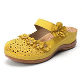new hollow flat women's slippers casual fashion large size beach women's shoes thick sole women's shoes