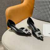New Cat With Low Heel Sandals Women's Versatile Stylish Fairy Simple Single