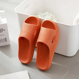 Home Soft Slippers Ladies/men's Thick Bottom Slipper Women Indoor Bathroom Anti-slip Floor Slides Silent