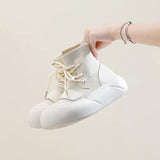 Breakj Top Small White Shoes Female 2024 New Autumn Model Student Ins Fashionable Shoes Versatile Casual Platform Fashion Board Shoes XT