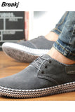 Men Sneakers Summer Shoes Plus Size 2023 Fashion Lace-up Platform Sneakers Men Shoes Solid Casual Shoes Man zapatillas