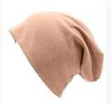Color Beanies Spring Gorros Winter Womens Beanie Hat Women Cotton Solid High Cost Performance Casual Multifunctional