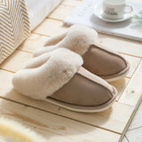 Women Wintere Slippers 7 Style Indoor Bedroom Lovers Couples Shoes Fashion Warm Shoes Flat Flat Non-slip