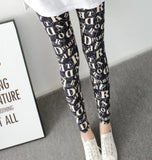 Floral Sexy Pants Printed Legging Women Love Fitness Leggins Push Up Trousers Casual High Quality