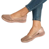 Women's Sandals Summer Handmade Ladies Shoes Leather Breathable Sandals Women Flats Retro Style Cusomized Dropship