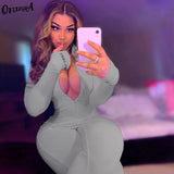 skinny fitness women active wear pink jumpsuits turtleneck sporty long sleeve casual overalls workout streetwear