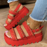 Sandals Platform Sandals Shoes Women 2021 Summer Sandals Outdoor Flip-flops Beach Shoes Female Sandals plus