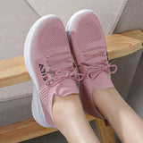 Casual Shoes soft sole Breathable Walking Mesh Flat Shoes Sneakers Women 2021 Vulcanized Shoes White Female