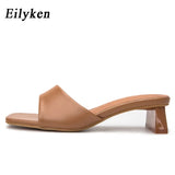 Women Brand Slippers 2022 Summer Outdoor Beach Flip Flop Open Toe Flat Casual Low Heel Leisure Sandal Female
