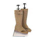 Wearing Herringbone Toe Suede Pleated Sandals 2024 New Western Cowboy Boots Sandals