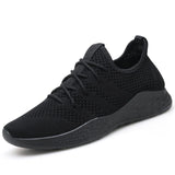 Men Sneakers Male Shoes Adult Red Black Gray High Quality Breathable Non-slip Soft Mesh Men Shoes Summer Size
