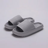 New Thick Platform Slippers for Women Summer Eva Soft Sole Non Slip Home Slides Woman Solid Thick Bottom Beach Flip