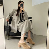 Summer Shoes Clogs Wedge Roman Sandals Suit Female Beige Women's Heels Muffins shoe Comfort Platform Gladiator Black