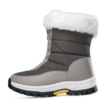 Breakj Cotton Shoes Women's New Casual Fashion Umbrella Rag Wool Thick To Keep Warm Snow Boots Cotton