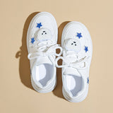 Breakj Wind Star Little White Shoes Women 2025 Autumn New High-Value Leisure Sports Shoes Fashion Trend Skate