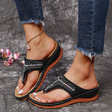 Breakj New Women's Platform Casual Large Size Sandals Outside The