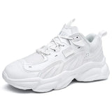Sneakers Men White Shoes Platform Trend Casual Comfortable Black Shoes Mens Chunky Sneaker Designer Free