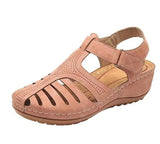 Breakj Sandals Women's Thick-Soled Summer Hole Shoes Slopes And Thick-Soled Large-Size Octight Fish