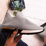 Women Vulcanized Shoes Mesh Light Breathable Women Sneakers Flats Casual Female Trainers Walking Shoes Zapatillas