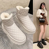 Breakj Atmosphere With Thick Bottom Snow Boots Women 2025 Autumn And Winter New Soft Bottom Fashion Short