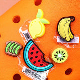 Various Fruit Designer Shoe Charms 5pcs/lot Croc Buckle Accessories Luxury Clog Jewelry Decorations Gift Preferred