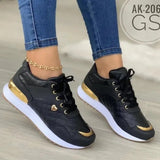 New Large-Size Sports Shoes Are In Stock Before The Autumn And Winter Style Of 2023 Tied With Plaid And Thick