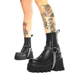 women's autumn and winter new fashion stitching thick boots warm short fluffy comfortable durable rubber