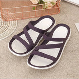 Shoes Women 2021 Summer Slippers Casual Outside Beach Shoes Comfortable Ladies Slides Non-slip Home Bathroom Slippers