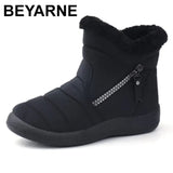 Women Boots Waterproof Snow Boots Woman Plush Winter Boots Women Warm Ankle Botas Mujer Winter Shoes Woman Plus