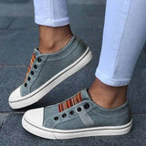 New Women Low-Cut Trainers Canvas Flat Shoes Women Casual Vulcanize Shoes New Women Summer Autumn Sneakers