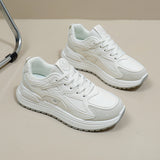 Breakj Korean Version Of The Thick Platform Dad Shoes Spring 2025 New Street Shot Student Running Sneakers Increased Leisure