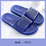 new household bathroom slippers women's summer antiskid men's home plastic soft bottom bath couple women's