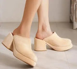 Summer Shoes Clogs Wedge Roman Sandals Suit Female Beige Women's Heels Muffins shoe Comfort Platform Gladiator Black