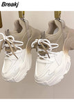Shoes Women Designers Platform White Black Sneakers Platform Shoes for Women Ladies Casual Shoes Zapatillas Chunky