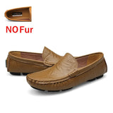 Big Size 36~50 High Quality Genuine Leather Men Shoes Soft Moccasins Loafers Fashion Brand Men Flats Comfy Driving