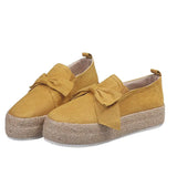 Flat Platform Shoes Woman Loafers Casual Women's Slip On Shallow Swing Moccasin Ballet Female Flats zapatos de