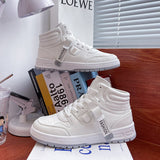 Top Women's Sneakers Off White Shoes Female Fall 2021 New Tide Breathable Student Board Shoes Korean Increase Casual