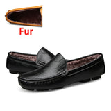 Big Size 36~50 High Quality Genuine Leather Men Shoes Soft Moccasins Loafers Fashion Brand Men Flats Comfy Driving