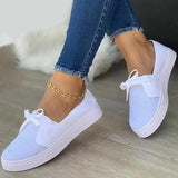 Women Flats 2022 Women Shoes For Summer Sneakers Breathable Loafers Lace Up Flat Shoes Women Casual Chaussure Femme