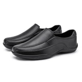 New Men Chef Shoes Casual Anti-skid Kitchen Cook Flat Working Shoes Waterproof Oil-Proof Footwear Lightweight