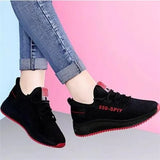 Platform Sneakers 2020 New Spring Fashion Women Casual Shoes Breathable Mesh Shoes Woman Black Sneakers Tenis